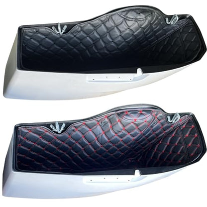 Saddlebag Liners Carpet Insert Fits for 2024 Road Glide Street Glide CVO Road Glide CVO Street Glide CVO Road Glide ST (red) - color: red