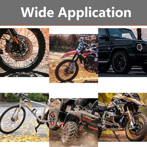 Tire Spoon Motorcycle Dirt Bike Lawn Mower Tire Changer Tire Removal Tool Kit with Bag 3x14.5 inchTire Irons and 2 Rim Protector1 Tire Bead Holder Tool - color: red