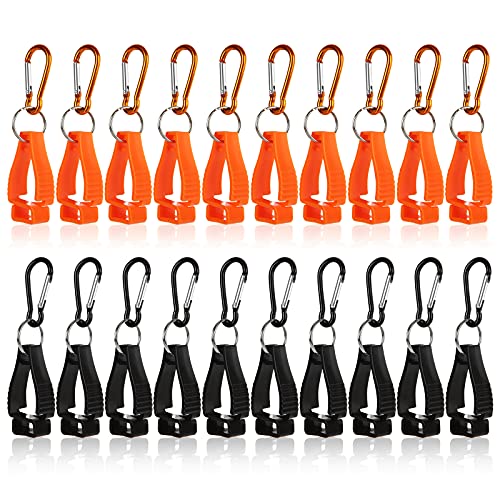 20PCS Glove Clips Glove Belt Clips Work Safety Clip Glove Keeper Glove Holder Clip Glove Grabber Clip Holder for Belt Loop Guard Worker Construction