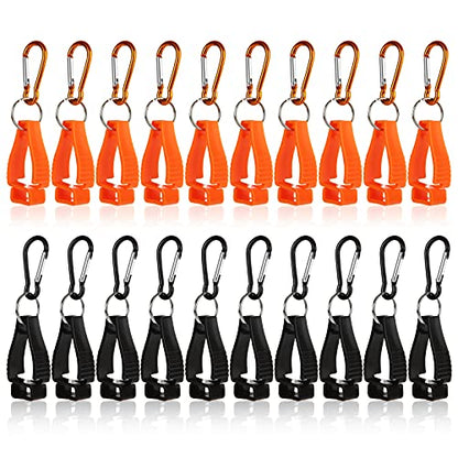 20PCS Glove Clips Glove Belt Clips Work Safety Clip Glove Keeper Glove Holder Clip Glove Grabber Clip Holder for Belt Loop Guard Worker Construction