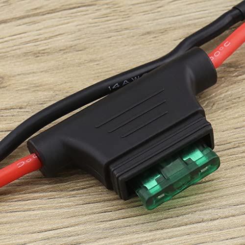 The Lord of the Tools 2PCS XT60 Male to XT60 Female Extension Cable with 30A Fuse 14AWG Silicone Wire for Electric Bikes Drone RC Car Quadcopter Battery Charger