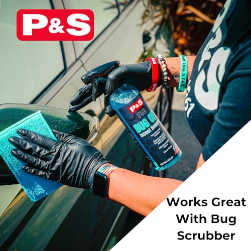 P&S Professional Detail Products Bug Off Insect Remover – Industrial-Strength Bug Splatter Cleaner, Safe for Paint, Trim & Grills, Pre-Wash Treatment, Easy Spray & Rinse Formula - 1 Gallon - size: 1 Gallon