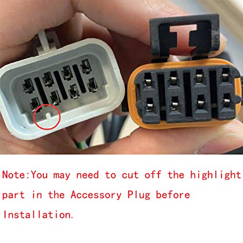 Motorcycle LED Saddlebag Accents Lights Fit for Victory Cross Country Tour 10-17 Magnum 10-16