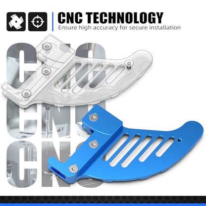 NICECNC Blue Rear Brake Disc Shield Protector Compatible with Husaberg TE/FE 250-570 allshippage 2009-2014 See Fitment - color: Blue