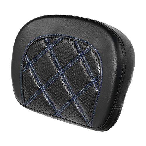 Detachable Sissy Bar Backrest Pad Fits For Harley 1997-2023 Touring Road King Tri Glide Street Glide Road Glide Electra Glide - color: Style F# 4