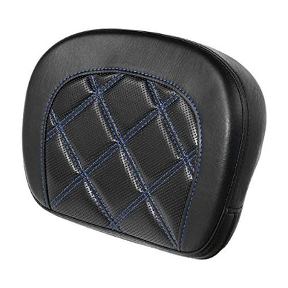 Detachable Sissy Bar Backrest Pad Fits For Harley 1997-2023 Touring Road King Tri Glide Street Glide Road Glide Electra Glide - color: Style F# 4