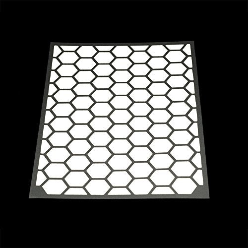 RydeSafe Reflective Decals - Hexagon Kit - Large - color: White