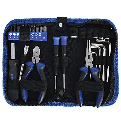 Oxford - Motorcycle Tool Kit - Essentials, 28 Piece Standard