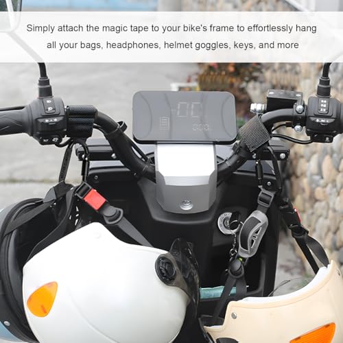 2PCS Hook for Hanging Helmet Headset, Multi-Purpose Motorcycle Carabiner Hook, Heavy Duty Strap Clip for Stroller Bike - color: 2pcs