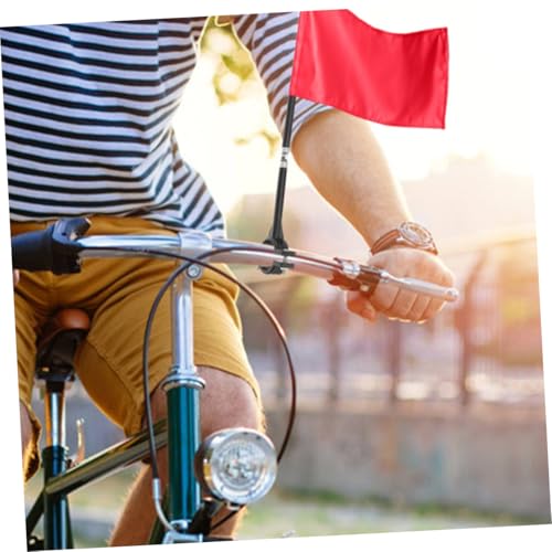 UKCOCO 6Pcs Bicycle Flagpole Mounts Flag Pole Holder for Bike Motorcycle Quick Installation Stylish Design for Safety Flags Luggage Racks