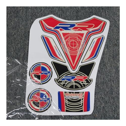 Motorcycle Tank Pads for BMW S1000RR S1000 RR 2009 2010 2011 2012 2013-2018 Protector Anti Slip Tank Pad Sticker Gas Knee Grip Traction Side Decal - color: D