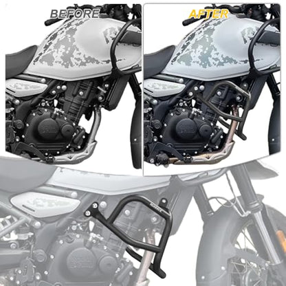 Engine Guards Bumper Crash Bar Fit for Royal Enfield Himalayan 450 2024-2025, Motorcycle Crash Cages Engine Protector