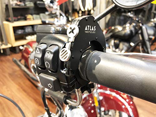 ATLAS Throttle Lock - A Motorcycle Cruise Control Throttle Assist, TOP KIT - style: Top Kit