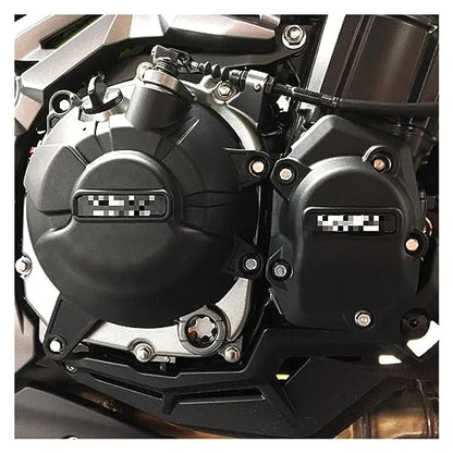 Modified Pieces Motorcycles Engine Cover Protection Case for Kawasaki Z900 2017-2023 Z900SE 2023 Engine Covers Protectors Engine Guard(Carbon Fiber Texture) - color: Carbon fiber texture