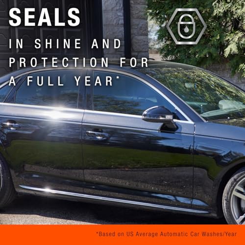 Nu Finish Once a Year Polish and Sealant - Professional Car Polish, 3-in-1 Ceramic Technology to Repair Scratches & Protect Paint, Gift for car Lovers - style: Polish and Sealant