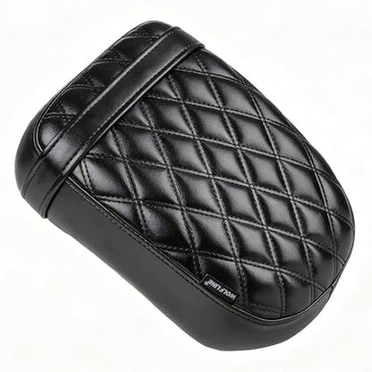 Motorcycle Passenger Comfort Seat Fit for CMX1100 Rebel 1100/DCT/SE 2021-2026, Leather Rear Saddle Back Cushion Pillion Pad, Black Stitching - color: Rear - Black-A