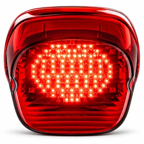 Eagle Lights Flashing Strobe LED Tail Brake Light Kit for Harley Davidson Tri Glide Models - color: Trike - Tri Glide Kit (Red)