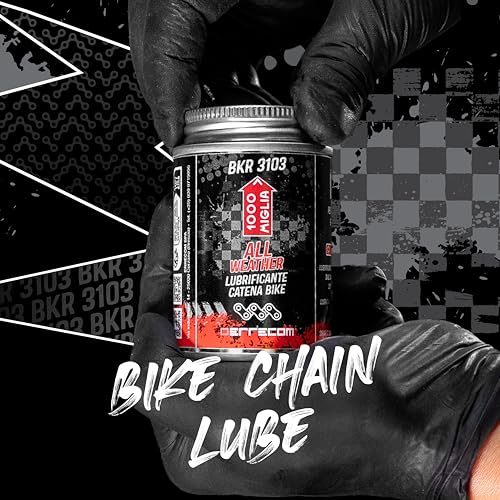 Errecom 1000 Miglia BKR 3103-4 fl oz (120 mL) Can, All Weather Lube Bike Chain, for All Weather Conditions, Brush Included - color: ALL WEATHER - 4 fl oz (120 mL) Can