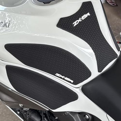 For Kawasaki Ninja ZX-6R / ZX-636 ZX6R ZX636 2009-2024 2025 2026 Motorcycle Accessories Side Fuel Tank pad Tank Pads Protector Stickers Decal Gas Knee Grip Traction Pad Tankpad