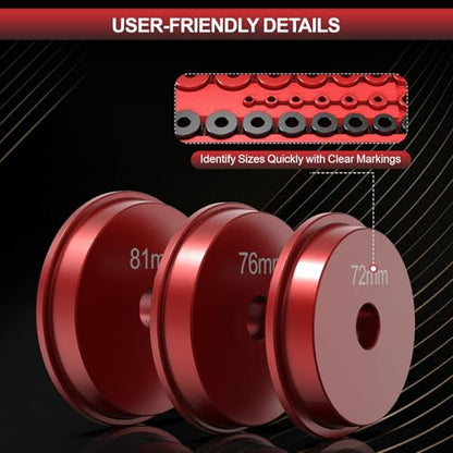 Marvelity 43 Piece Bearing Press Kit, Bearing Race & Seal Driver Set, Professional Seal Driver Installer Tool for Bearing Installation, Heavy-Duty for Automotive & Machinery Repair