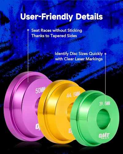 Orion Motor Tech Bearing Press Kit, 10pc Bearing Race and Seal Driver Set with Seal Driver and 9 Bearing Adapters, Seal Installer Bearing Driver Kit for Bearing Installation - style: Large
