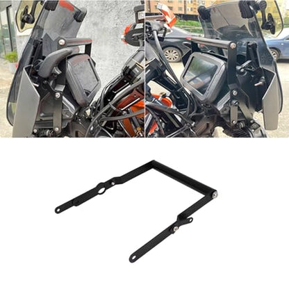 for Pan America 1250 pan America 1250 2024 2023 2022 2021 Motorcycle GPS Navigation Mount Bracket with Shock Absorber and Fixing Bracket