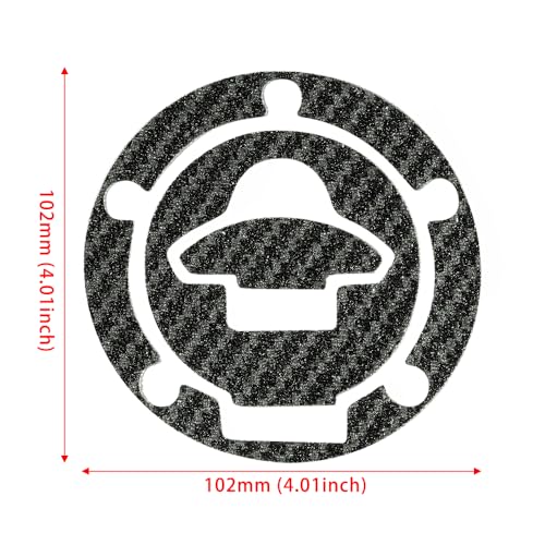 Motorcycle Carbon Tank Pad Protector Sticker Fuel Gas Oil Cap Decal, Anti-Scratch Oil Gas Tank Pad (S4R/S2R/M620/695/748/DS1000/1090/1198) - color: S4r/S2r/M620/695/748/Ds1000/1090/1198