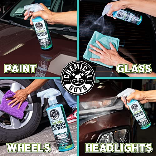 Chemical Guys Swift Wipe Sprayable Waterless Car Wash Spray - Spray and Wipe to Safely Clean and Shine Cars, Trucks, Motorcycles, RV & More, High Lubrication Formula, 128 oz - size: 128 Fl Oz (Pack of 1), style: 128 oz (Pack of 1)