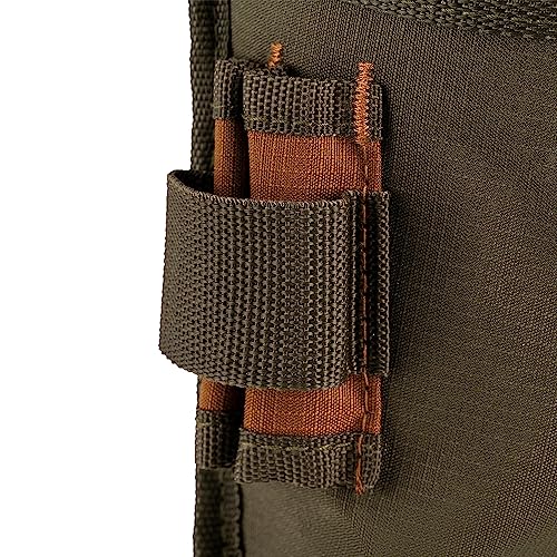 Bucket Boss Fastener Tool Pouch with FlapFit in Brown, 54160, Green - size: (Pack of 6)