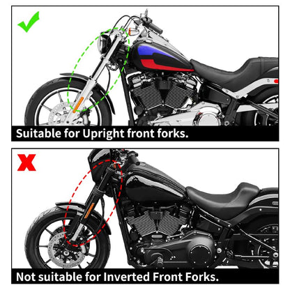 TCMT Quarter Fairing Bracket Mount Fit For Harley Softail 2018-2020 2025 Street Bob FXBB 2018-2020 Low Rider FXLR 2020-2024 Softail Standard FXST - color: Bracket Mount