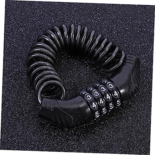 2pcs Portable Anti-Theft Steel Wire Cable Lock Combination Lock for Bikes Helmets and Motorcycles Lightweight and Versatile Security for Outdoor Riding