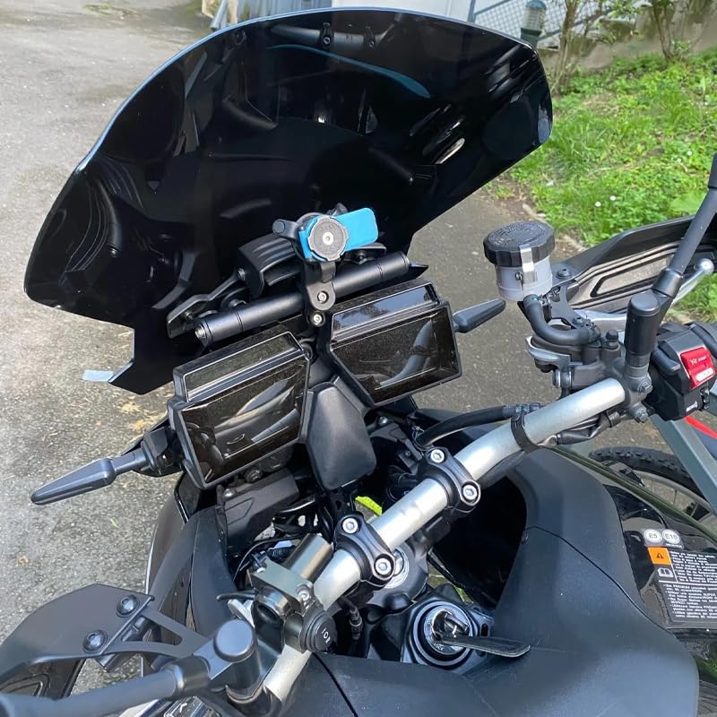 IZX for Yamaha Tracer9GT Tracer 900GT 9/900/GT 2021-2024 Motorcycle Phone GPS Navigation Mount Bracket 9 900 GT Handlebar Bar Extension Stand Holder