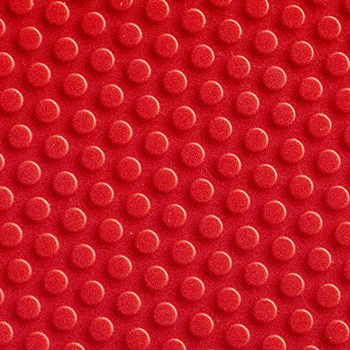 Motorcycle Tank Traction Pad, Universal, 9.25"x4.1", 2PCS, Red - color: Red