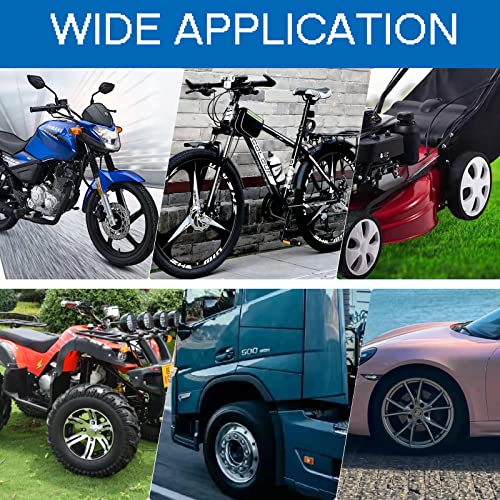 Motorcycle Tire Spoon Kit Dirt Bike Lawn Mower Tire Changer Tire Removal Tool with Bag 3x14.5 inchTire Irons and 2 Rim Protector1 Tire Bead Holder Tool - color: blue