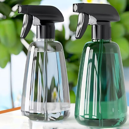 1Pcs Spray Bottles Water Spray Bottle,17 oz/500 ml Spray Bottle with Adjustable Nozzle for Cleaning,Plants,Hair(Grey)