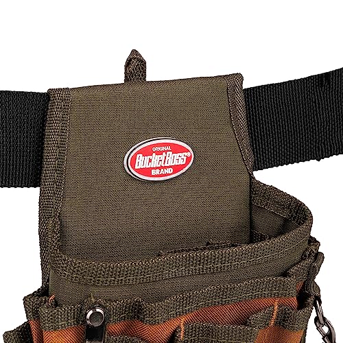 Bucket Boss - Tool Pouch with FlapFit, Pouches - Original Series (54140) , Brown