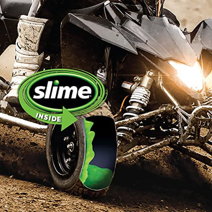 Slime 10207 2-in-1 Tire & Tube Sealant Puncture Repair Sealant, 2-in-1, Premium, Prevent and Repair, Suitable for All Off-Highway Tires and Tubes, Non-Toxic, Eco-Friendly, 1 Gallon jug - style: 1 gal