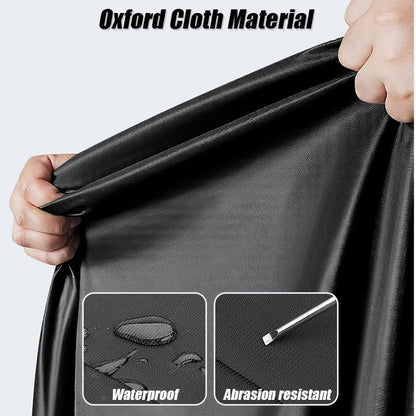 Motorcycle Cover for Honda Silver Wing 600 2001-2018, Outdoor Storage All Season Weather Dust Sun Rain Protection Night Reflective with Lock-Holes, Oxford Durable Motorbikes Cover