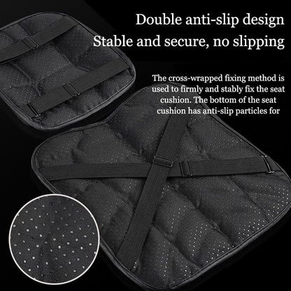 Motorcycle Seat Cushion for Yamaha TTR250/TW 200/TW200/TW200E/TZR 50/TZR Race Replica/TZR50, Gel Comfort Seat Cover with Breathable Pressure Relief Anti-Slip Shock Absorption Saddle Pads