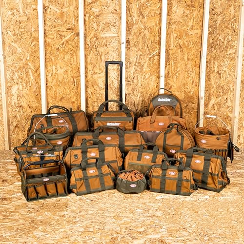 Bucket Boss - Rigger’s Bag - Duckwear, Tool Bags - Original Series (60001), Brown