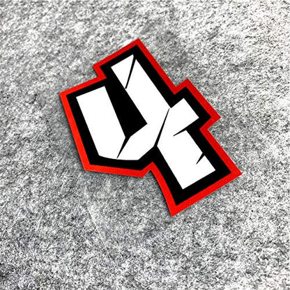 Creative Arabic Numbers Motorcycle Racing Sticker DIY Decorate Car Styling and Decals 10x7cm (Number 4) - size: Number 4