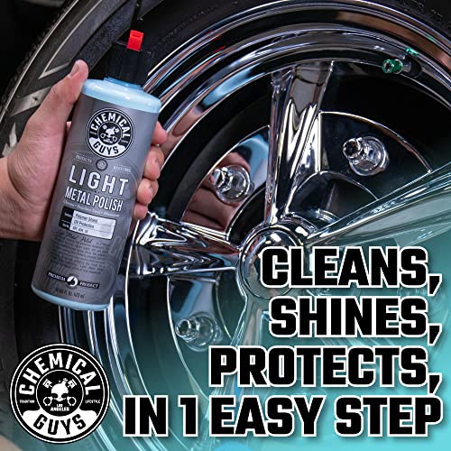 Chemical Guys SPI_404_16 Light Metal Polish (Works on Chrome, Stainless Steel, Aluminum & More), 16 fl oz - style: Light Metal Polish