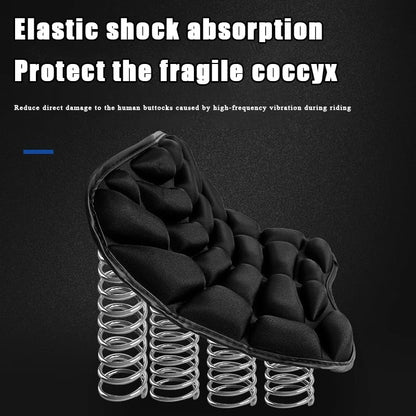 Motorcycle Seat Cushion for Kawasaki KLR 650 1987-2024, Anti-Vibration & Breathable Pressure Relief Seat Pad Comfortable Motorbike Seat Cushion Long Ride Relief