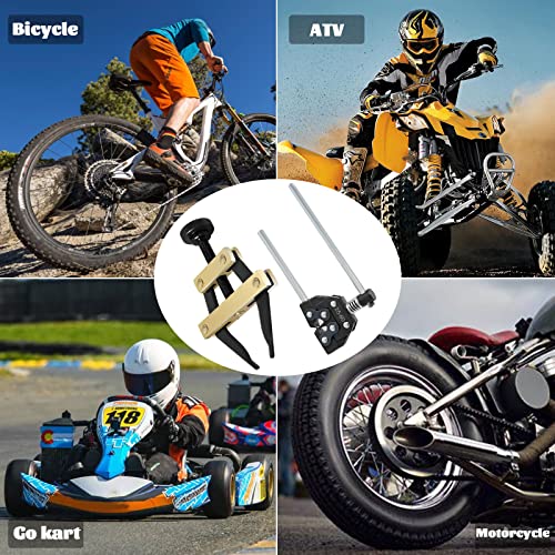 Roller Chain Breaker Cutter Chain Holder Puller Disassembly Tools Kit #25-60 Chains Replacement Set for Bicycle Motorcycle Go Kart ATV