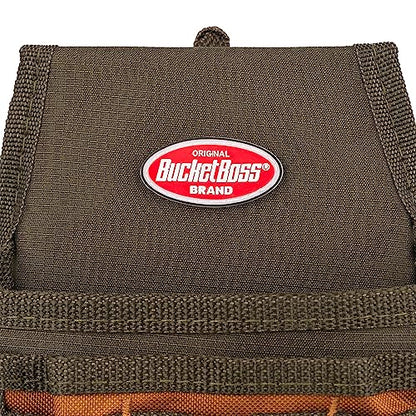 Bucket Boss - Tool Pouch with FlapFit, Pouches - Original Series (54140) , Brown