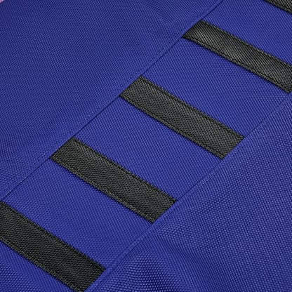 Electric Dirt Bike Seat Cover for Tutti Soleil 01,Black Stripe Non-Slip Motorcycle Cushion Cover for Tuttio Soleil01-Blue - color: Blue