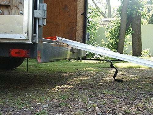 Aluminum Ramps 6 ft. USA - Motorcycles on to Trailers - 444 MCDR Ramp - size: 6ft x 44in - 1,500lb cap.