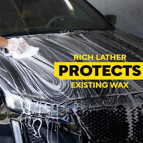 Meguiar's Gold Class Car Wash, Ultra-Rich Foam Car Wash Soap and Conditioner for Vehicle Cleaning, Paint Cleaner to Clean and Condition in One Easy Step, 1 Gallon - style: Car Wash