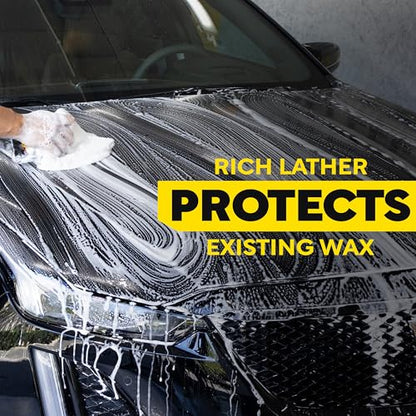 Meguiar's Gold Class Car Wash, Ultra-Rich Foam Car Wash Soap and Conditioner for Vehicle Cleaning, Paint Cleaner to Clean and Condition in One Easy Step, 1 Gallon - style: Car Wash