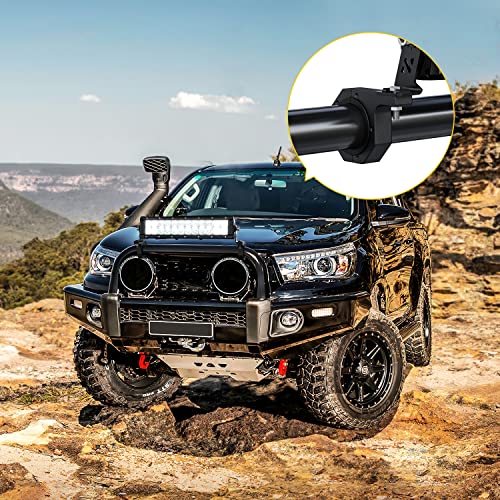 Nilight 4PCS Roll Bar Clamps Mounting Brackets LED Light Mount Clamp Tube Lights Mounts Fit on 2.135" 2.25" 2.375" 2.5" Bull Bars Roof Racks Rolls Cages for ATV UTV Truck - size: For 2.135"/2.25"/2.375"/2.5”Bar